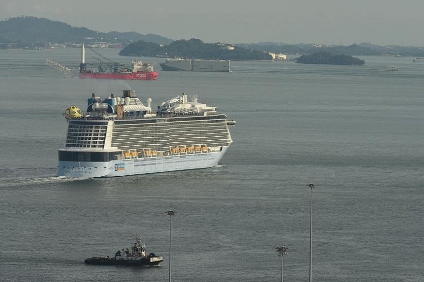Royal Caribbean cruise passenger falls overboard in Singapore Strait