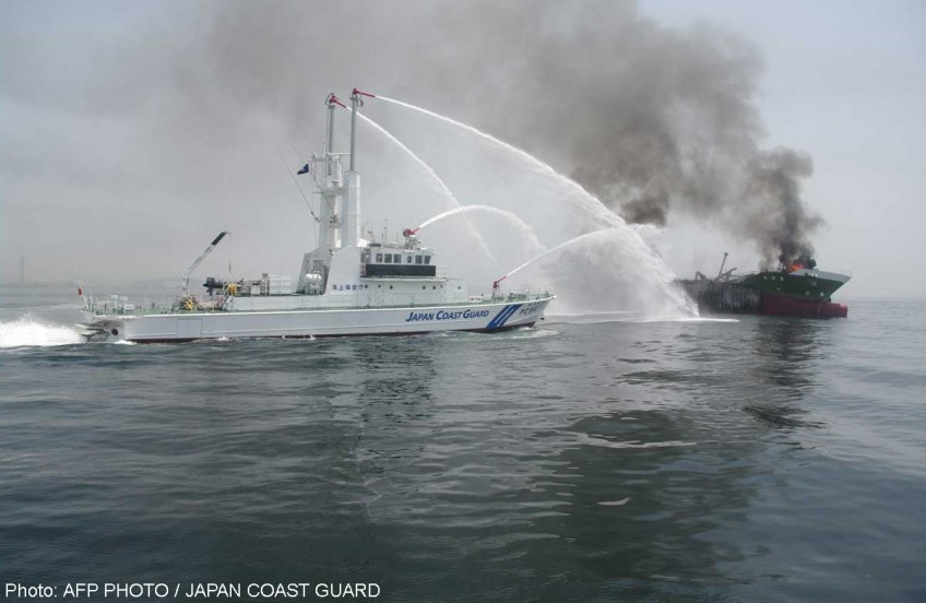 Missing Japanese captain found dead after tanker blast