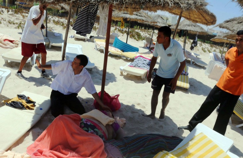Horror on the sand in Tunisian hotel massacre