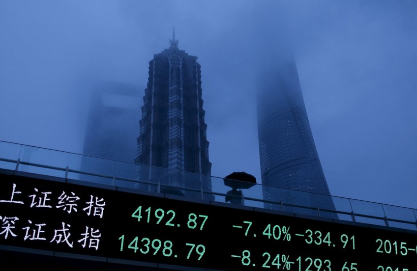 Shanghai shares fall more than 5%