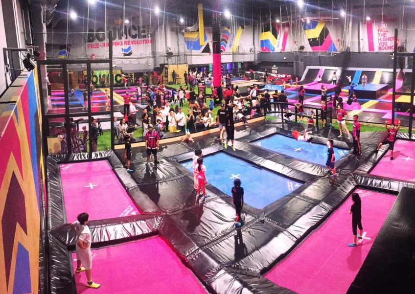 Singapore's latest indoor adventure park opens with a BOUNCE