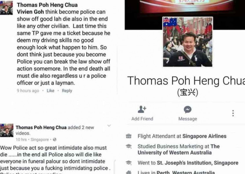 Man who criticised dead Traffic Police officer on Facebook arrested for shoplifting