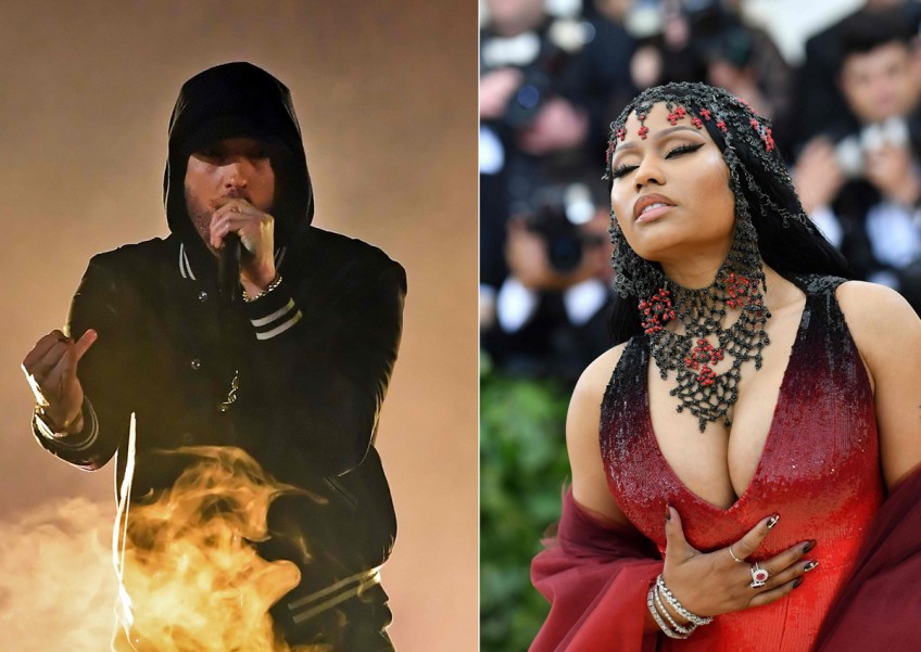 Eminem fuels Nicki Minaj dating rumours