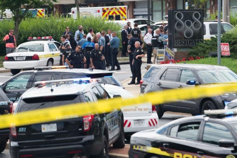At least 5 killed, several injured in Maryland newspaper shooting