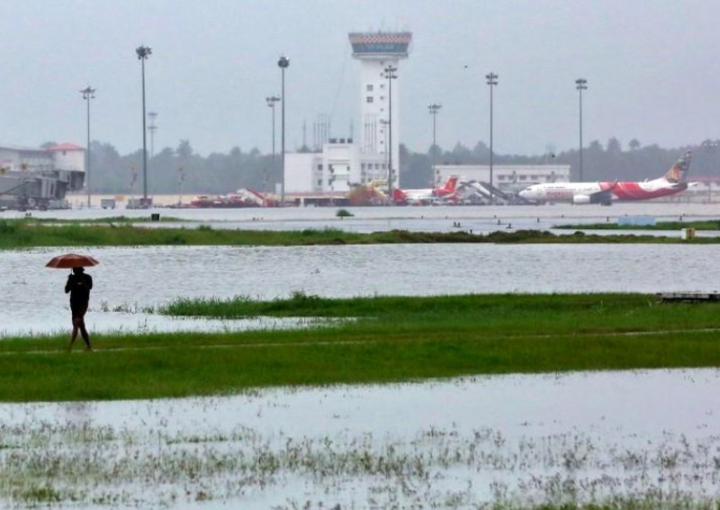 As Asia's tropical storm season arrives, grounded airplanes at risk of damage