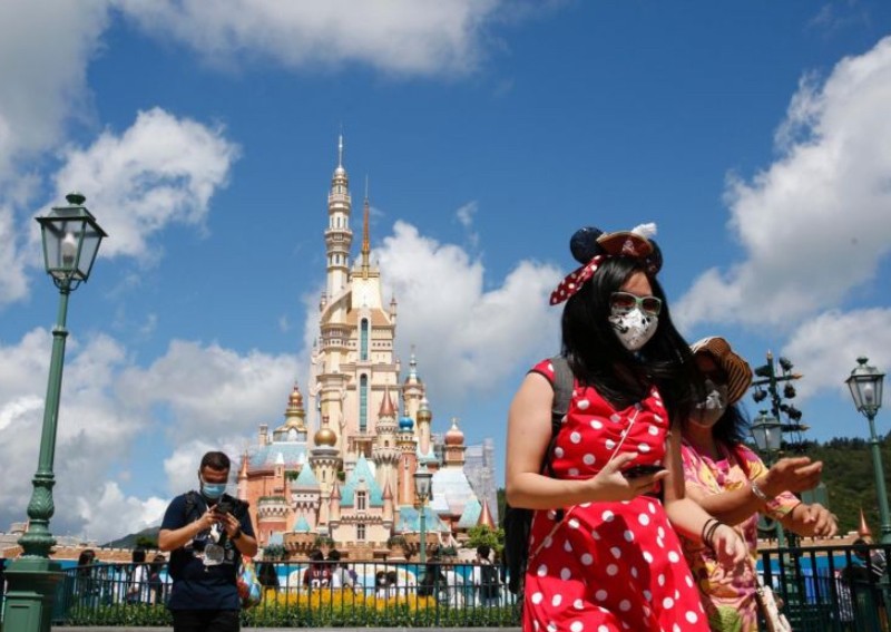 Hong Kong's Disneyland reopens after five-month coronavirus break