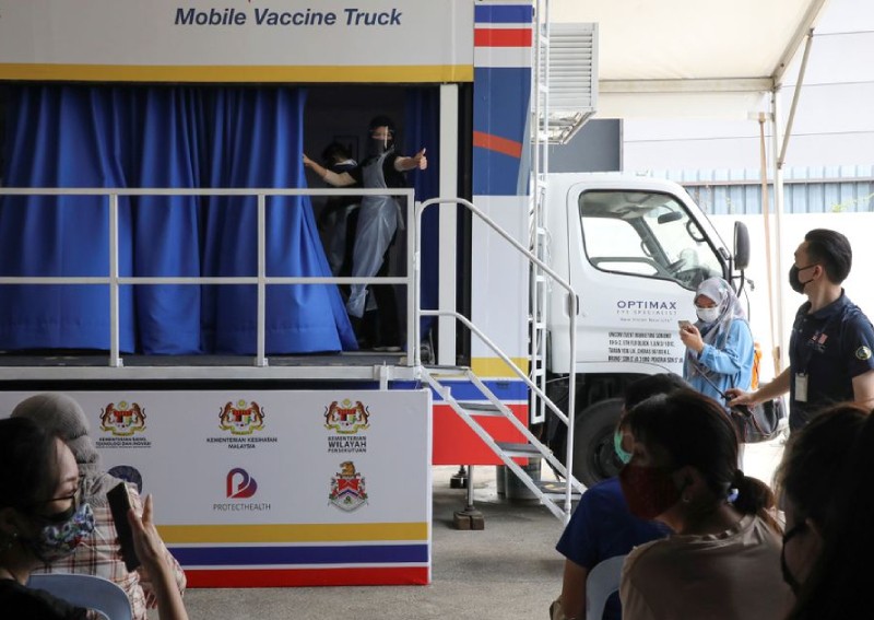 Shots on wheels: Malaysia goes mobile with mass vaccine rollout