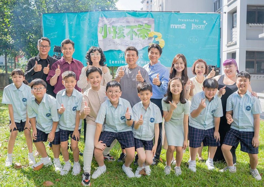 I Not Stupid 3: Jack Neo reveals cast comprising Collin Chee, Terence Cao, Patricia Mok, Glenn Yong