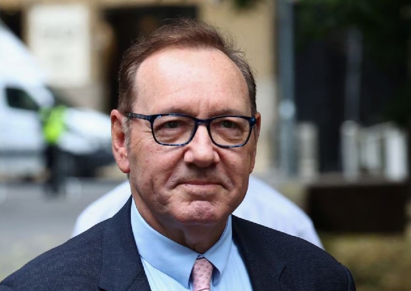 Kevin Spacey arrives at London court for sex offence trial