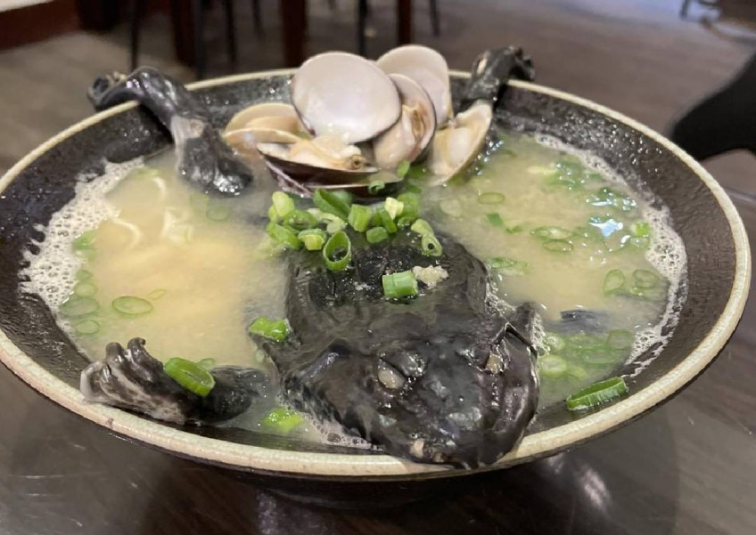 'You dare to eat?' New frog ramen dish in Taiwan leaves netizens baffled