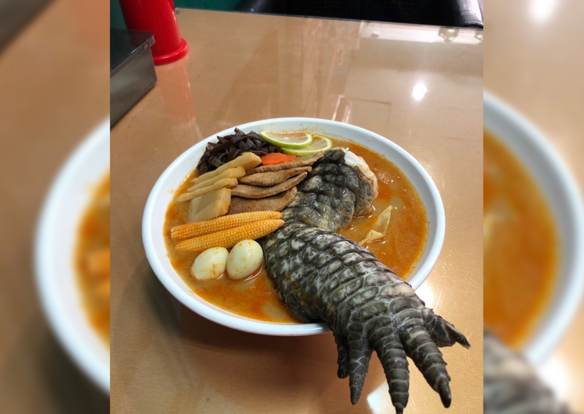 Move over frog and isopod ramen, a new bizarre contender has emerged in Taiwan