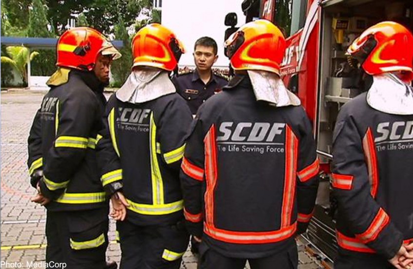 Police and SCDF conduct open mob exercise