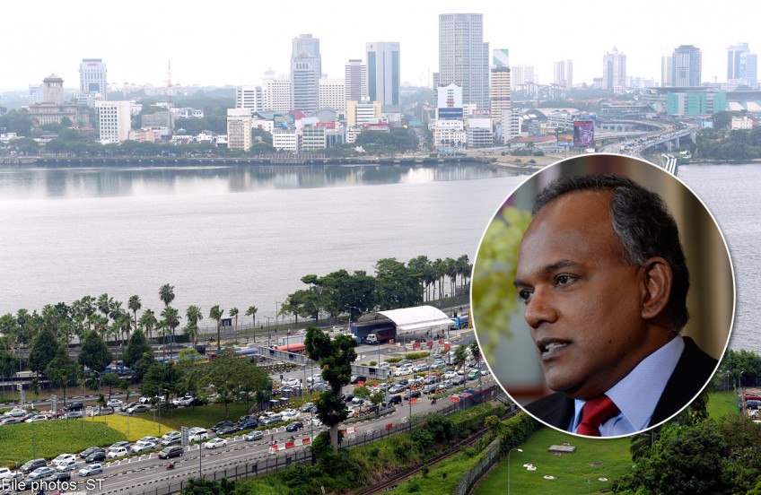 Malaysia lost its right to review water price after choosing not to do so in 1987: Shanmugam