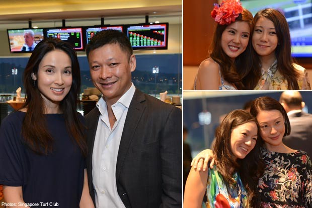 Michelle Saram, Lum May Yee add glitz to Champagne at the Races