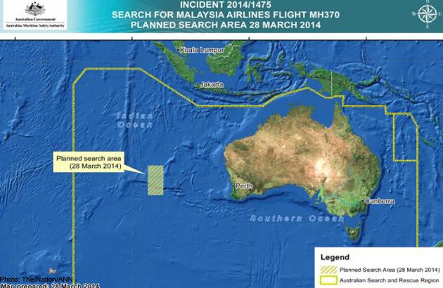 Timeline: the hunt for flight MH370