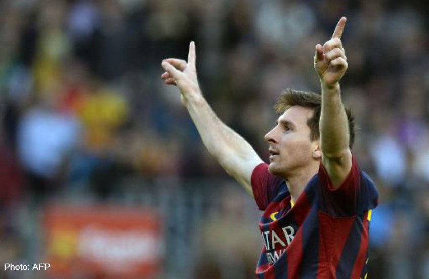 Football: Messi targeting Madrid after gunning down Osasuna