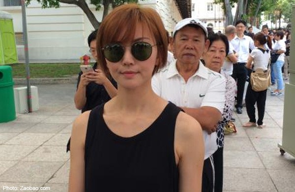 Stefanie Sun among thousands in line to pay respects to Mr Lee Kuan Yew