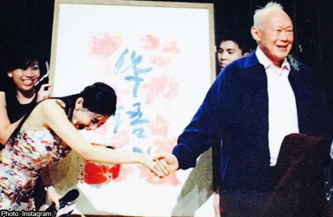 Sharon Au: 'Lee Kuan Yew indulged a silly, giggly girl'