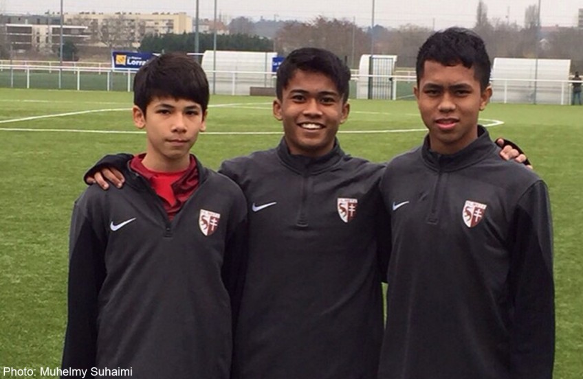 Football: Singapore trio enjoy top-level training in France