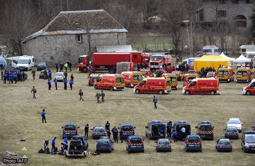 At least 72 Germans among dead in Alps crash: Germanwings