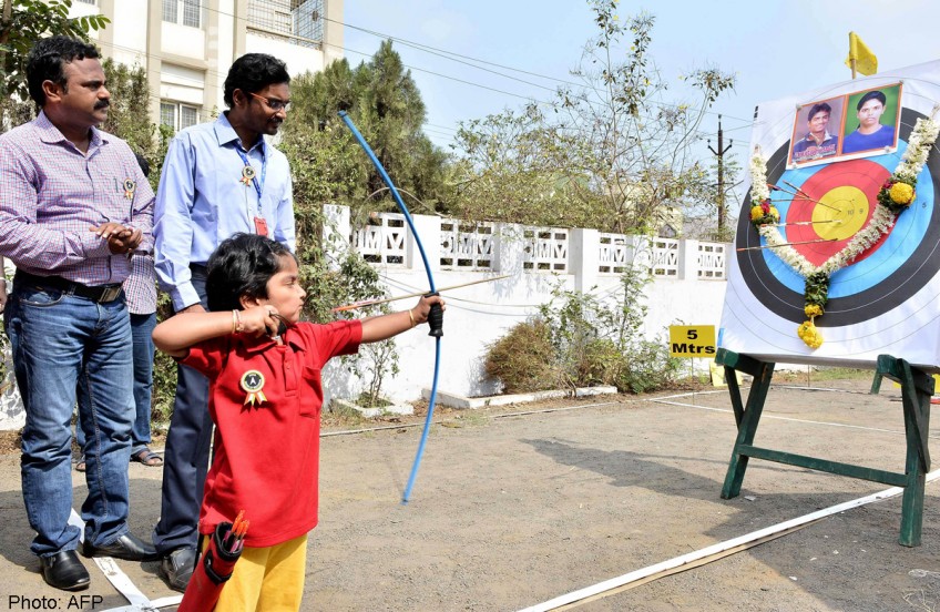 Indian toddler sets national archery record