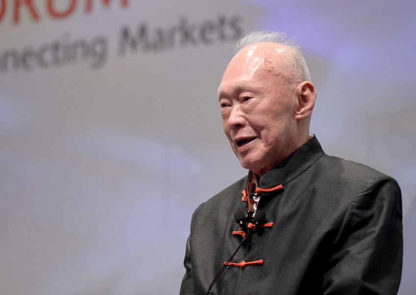 Lee Kuan Yew an unlikely icon for HK independence