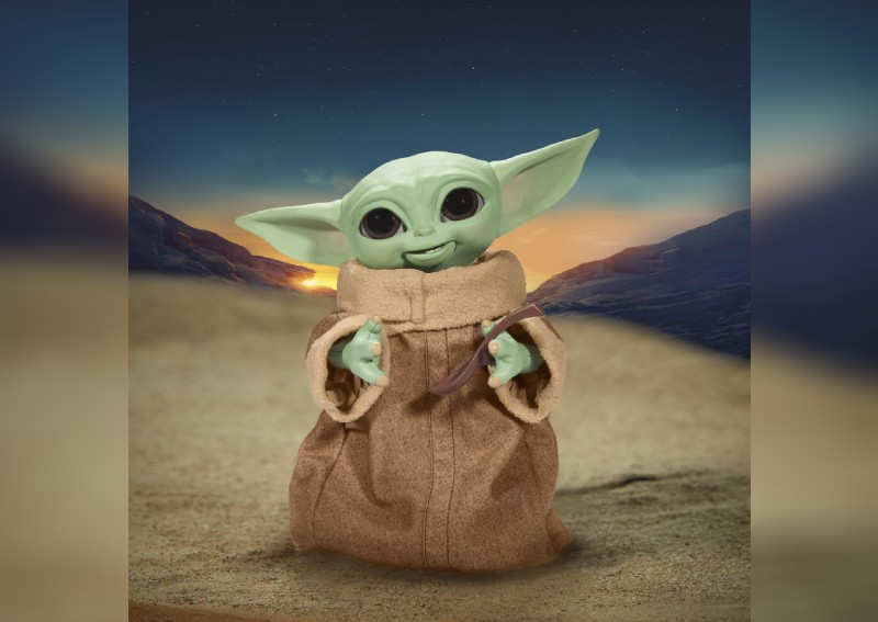 Hasbro announces new animatronic snacking Grogu 'Baby Yoda' toy