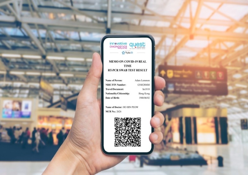 Singapore-based medical laboratory launches digital HealthCerts for essential travel