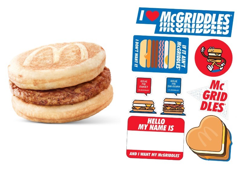 McGriddles is back: Get free stickers and enjoy $3 McGriddles with Egg