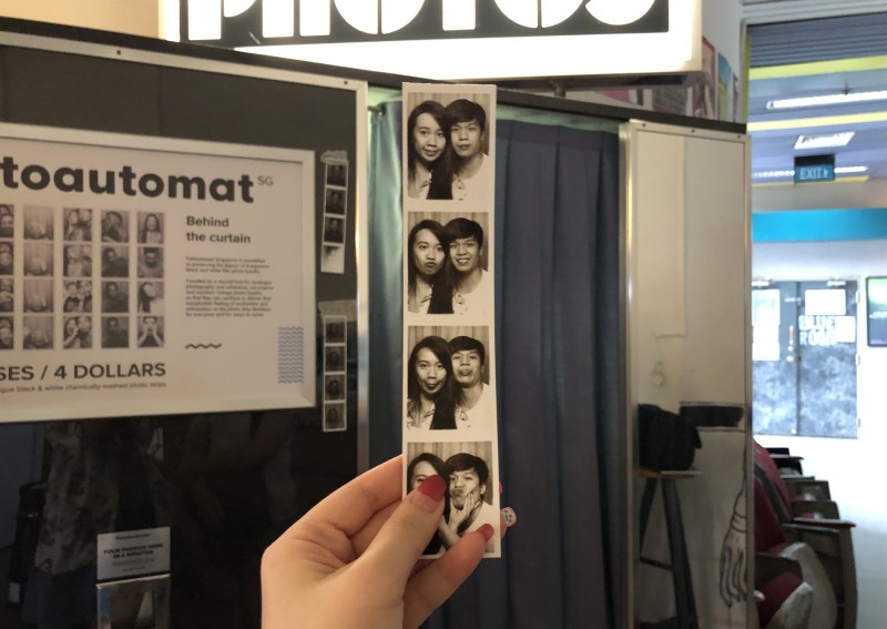 I tried taking pictures at a rare photo booth — here's how it was like compared to my childhood Neoprint experience
