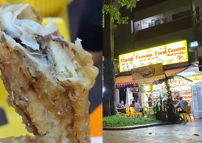 Customers vomit after finding maggots in Changi Village nasi lemak chicken wing