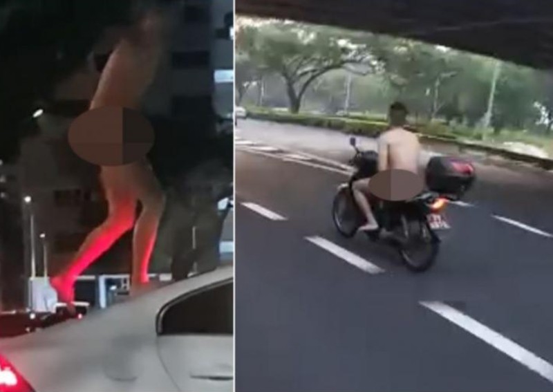 Man seen riding motorcycle in the nude around Singapore pleads guilty