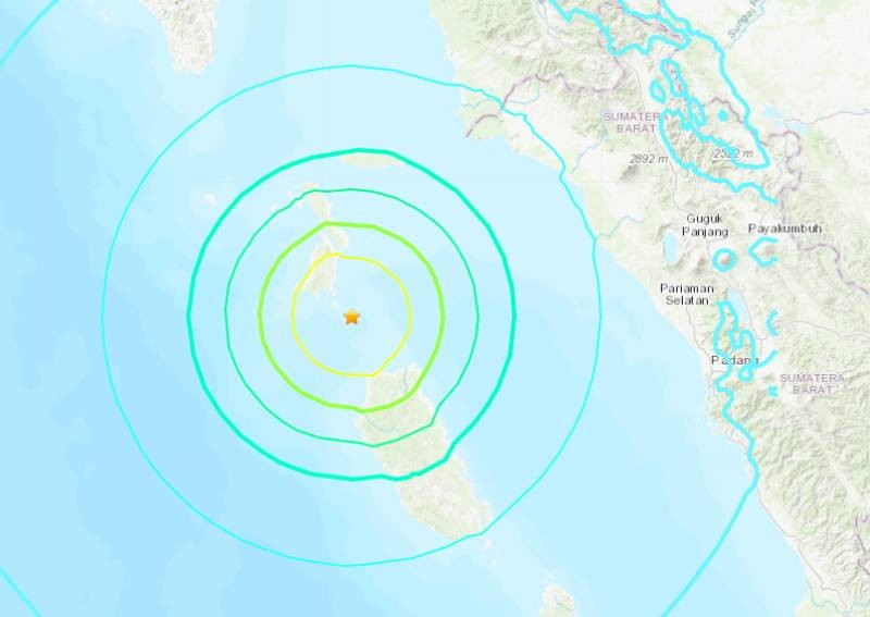 Strong quake strikes off Indonesia, no tsunami potential seen