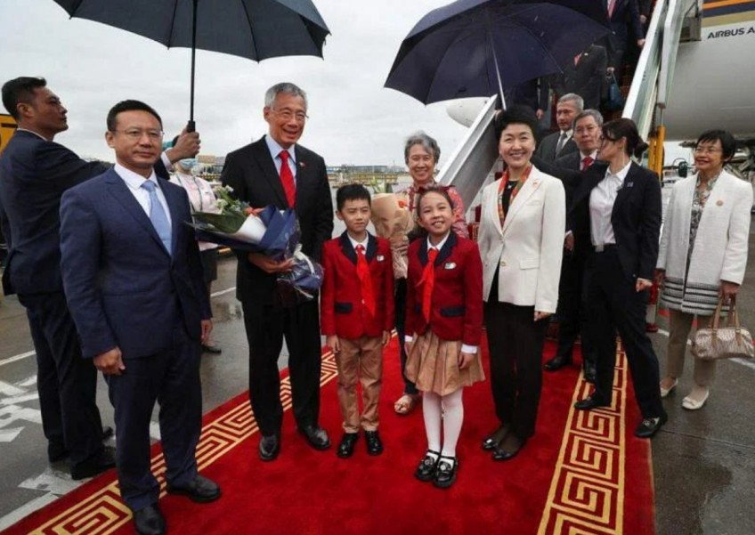 PM Lee in China for week-long visit, to meet President Xi Jinping and Premier Li Qiang