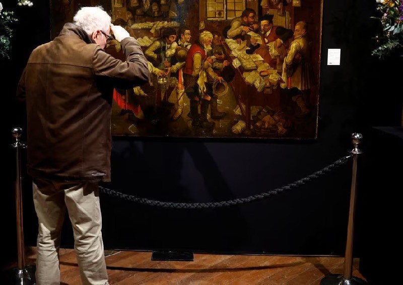 Dusty painting hidden behind door turns out to be Brueghel 'masterpiece'