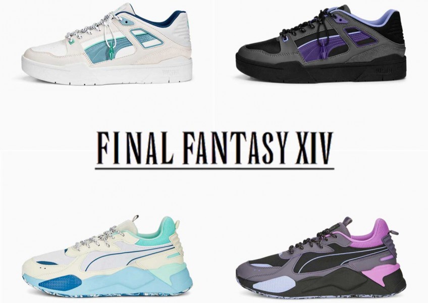 Puma x Final Fantasy 14 sneaker collection celebrates the balance of light and darkness