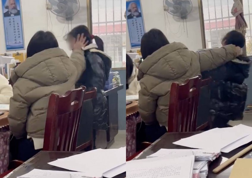 'I'll beat you to death': China teacher slaps student struggling with homework