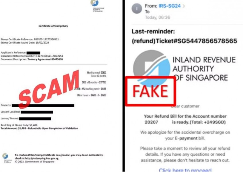 Beware: New scam impersonates Iras to offer you tax refunds