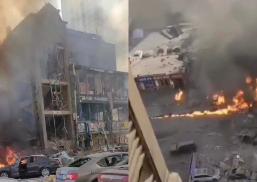 Like a war zone: Explosion at Hebei restaurant injures several people, state media reports