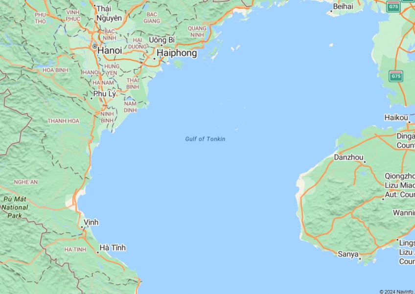 Vietnam urges respect of international law as China draws Gulf of Tonkin baseline