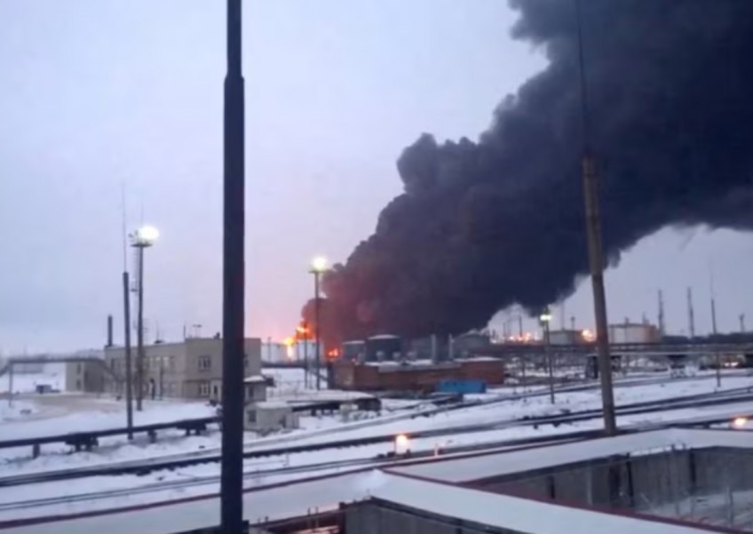 Ukrainian drones have hit 12 Russian oil refineries, Kyiv source says