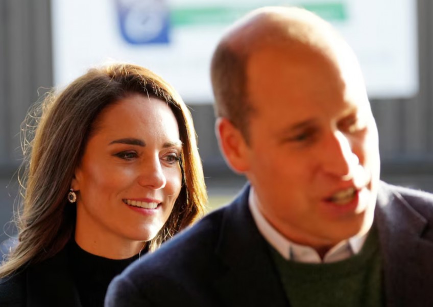 Kate needs to be here, Prince William says on latest trip
