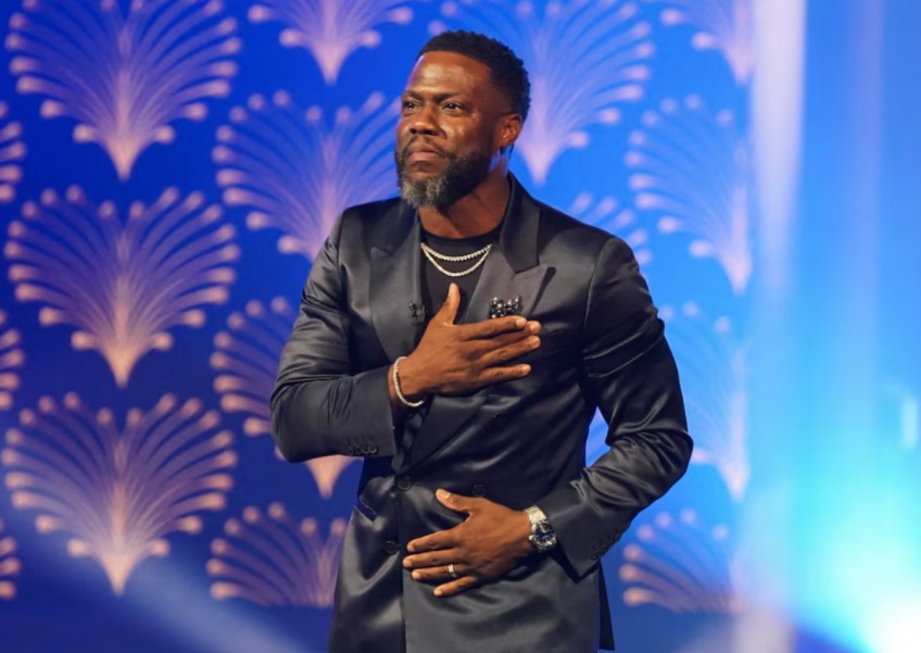 Comedian Kevin Hart honoured with Kennedy Center's Mark Twain Prize for humour