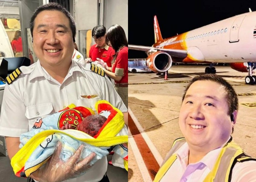 From pilot to midwife: Thai veteran flyer helps deliver passenger's baby mid-flight