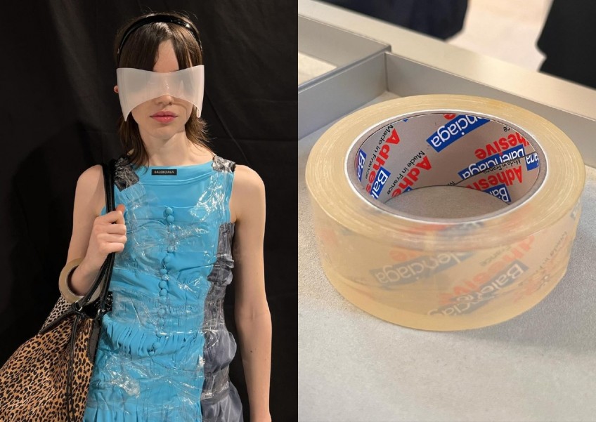 'I thought this was a joke': Balenciaga's $4,300 sticky tape bracelet draws mockery