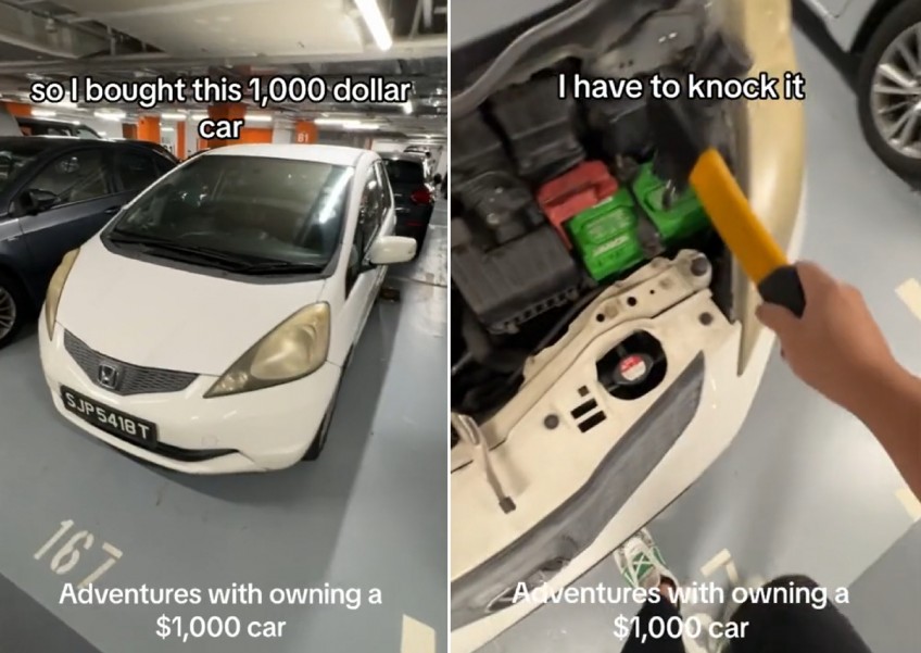 'Every day the car dies': Man's daily battle with newly-bought $1,000 Honda provides comic relief for netizens