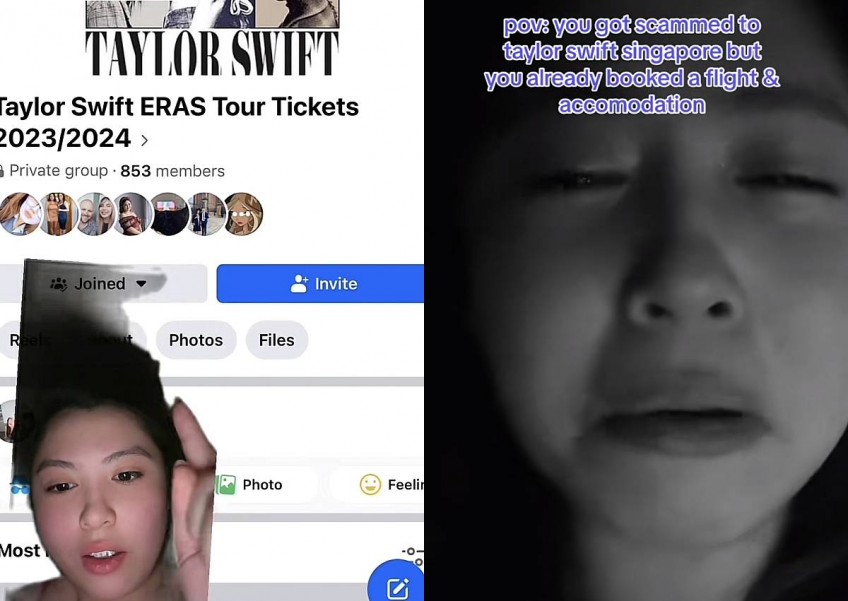 'So heartbroken': Swiftie flying to Singapore from Philippines for concert in tears over alleged ticket scam