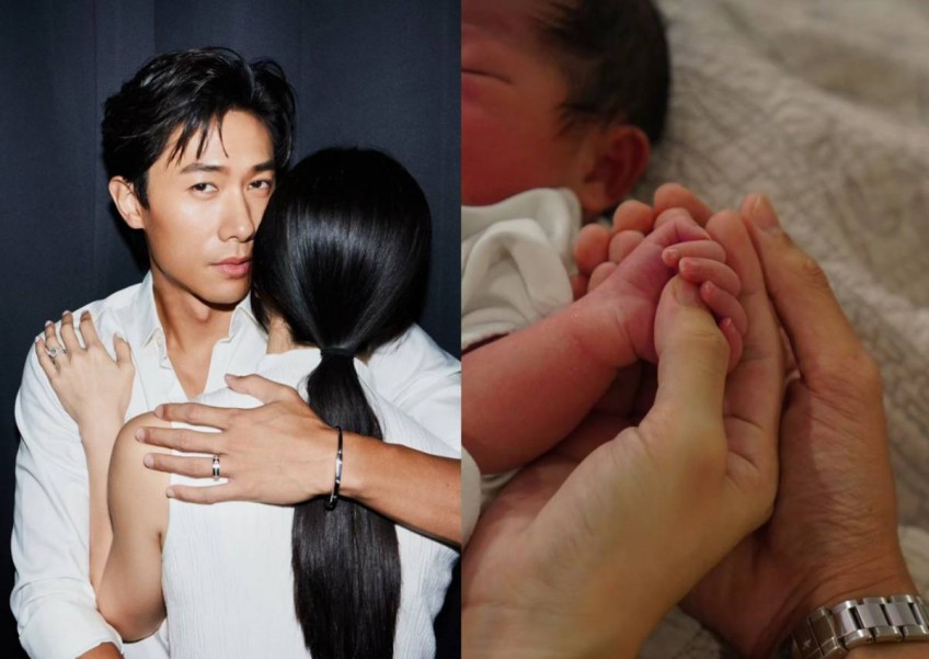 Desmond Tan and wife welcome daughter: 'In your tiny fingers, we hold the promise of tomorrow'