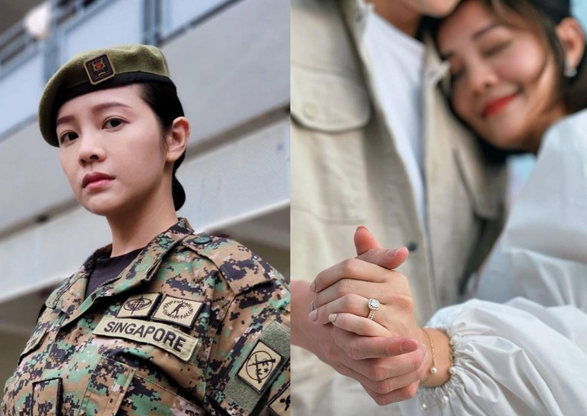 'Someone stole my heart': Ah Girls Go Army's Apple Chan engaged
