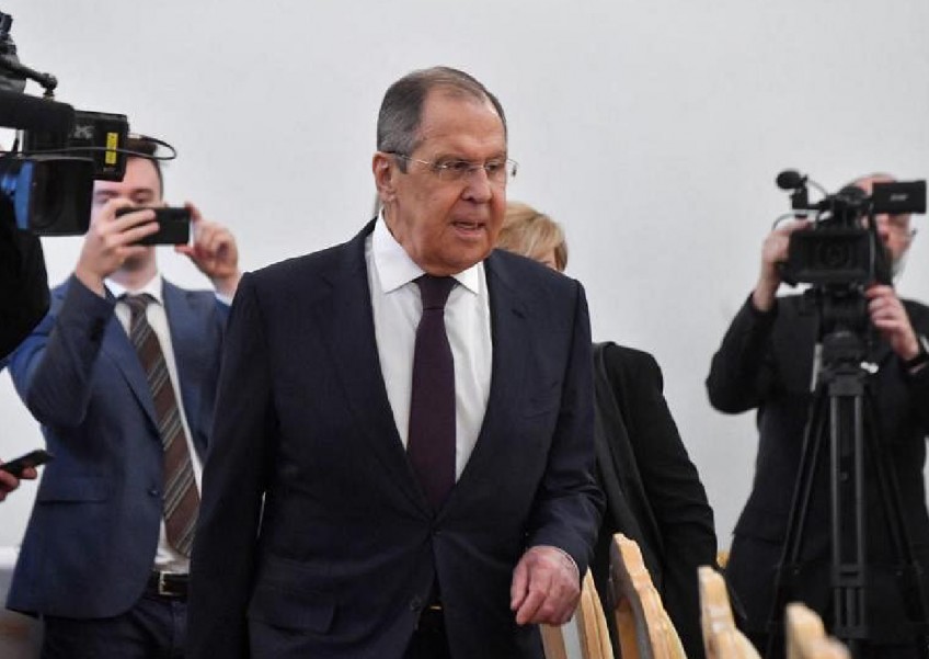 Russia's Lavrov tells newspaper that Ukraine peace plan is pointless